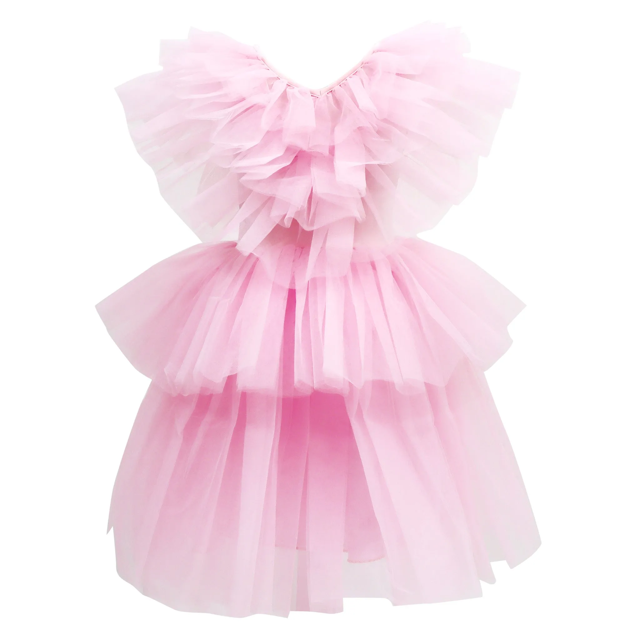 Claris Fashion Tulle Dress in Pink