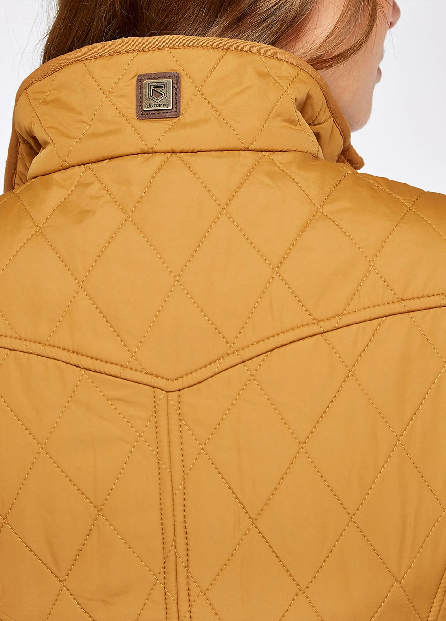 Clonmel Quilted Gilet - Amber