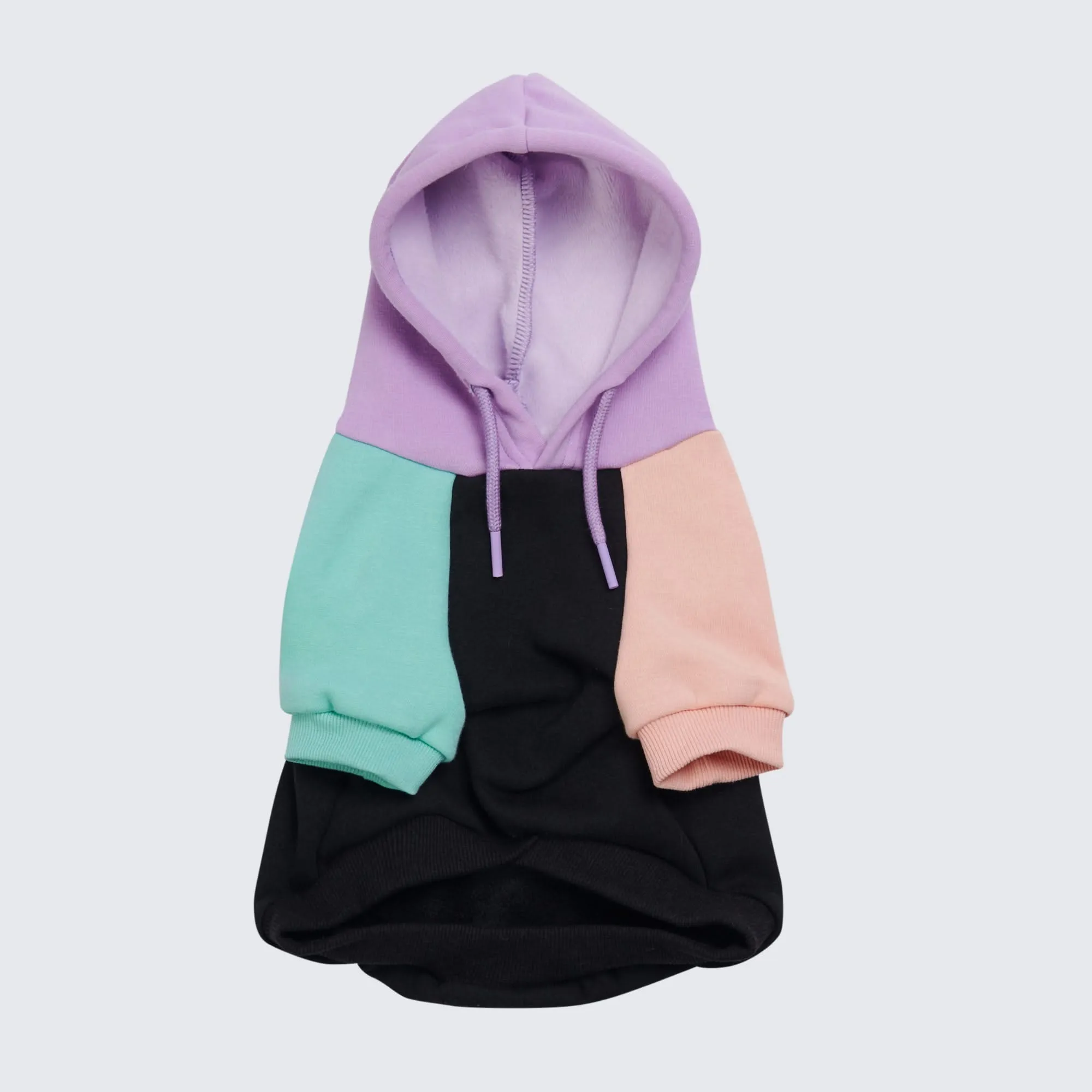 Color Block Dog Hoodies