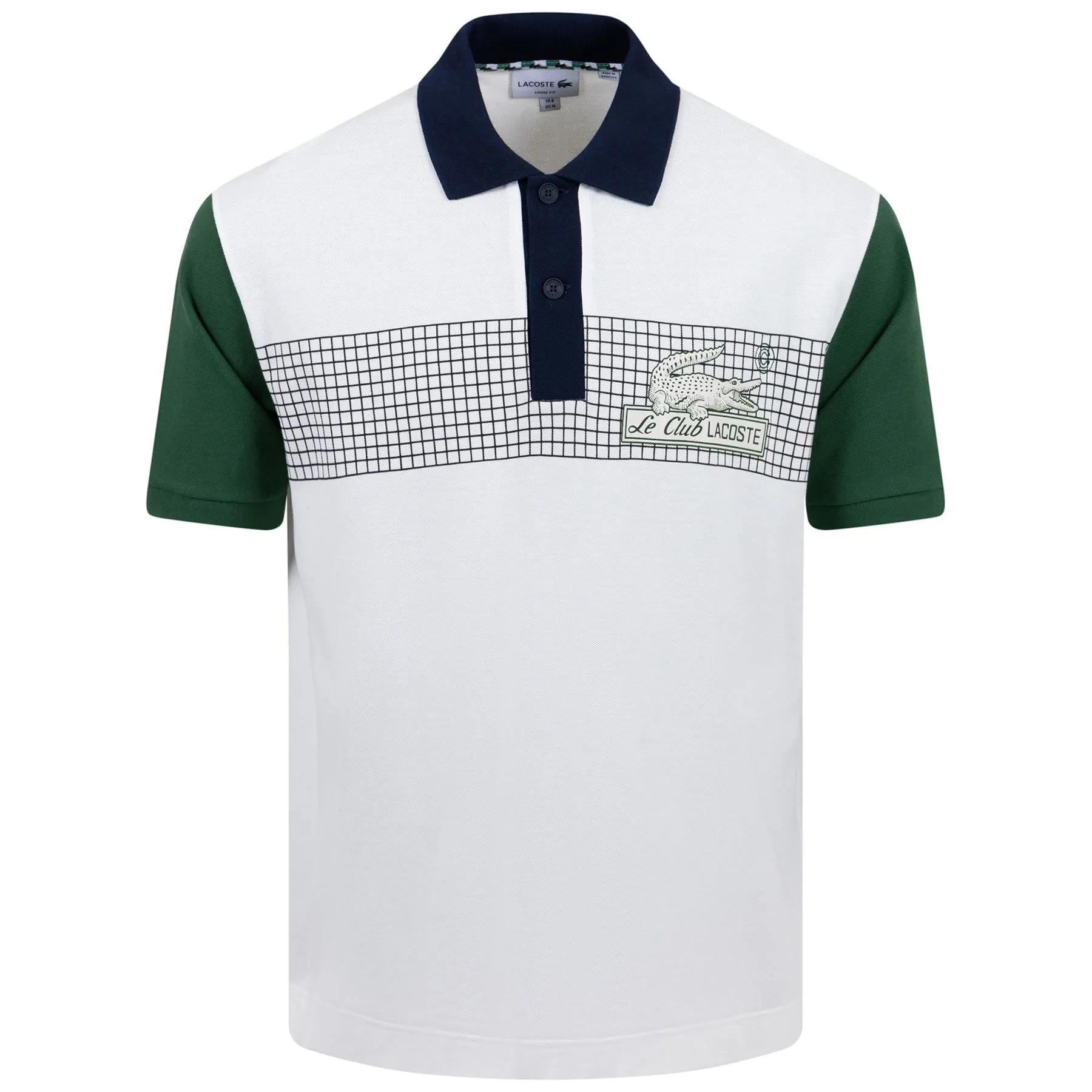 Colourblock Le Club Polo Flour/Green - SS23