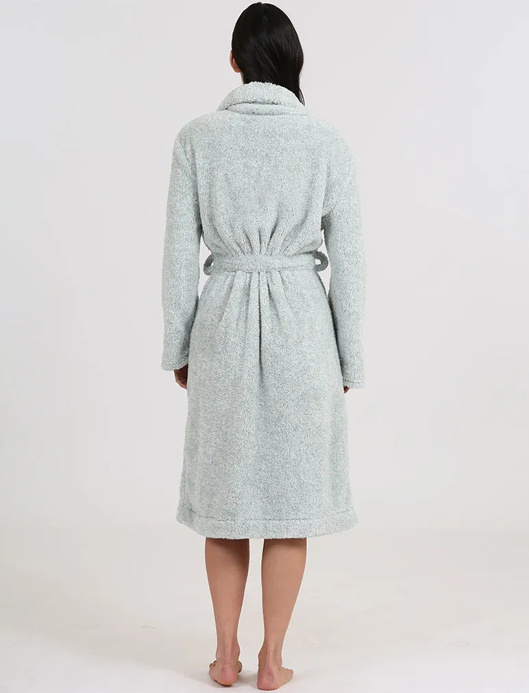 Cozy Plush Mid-Length Robe