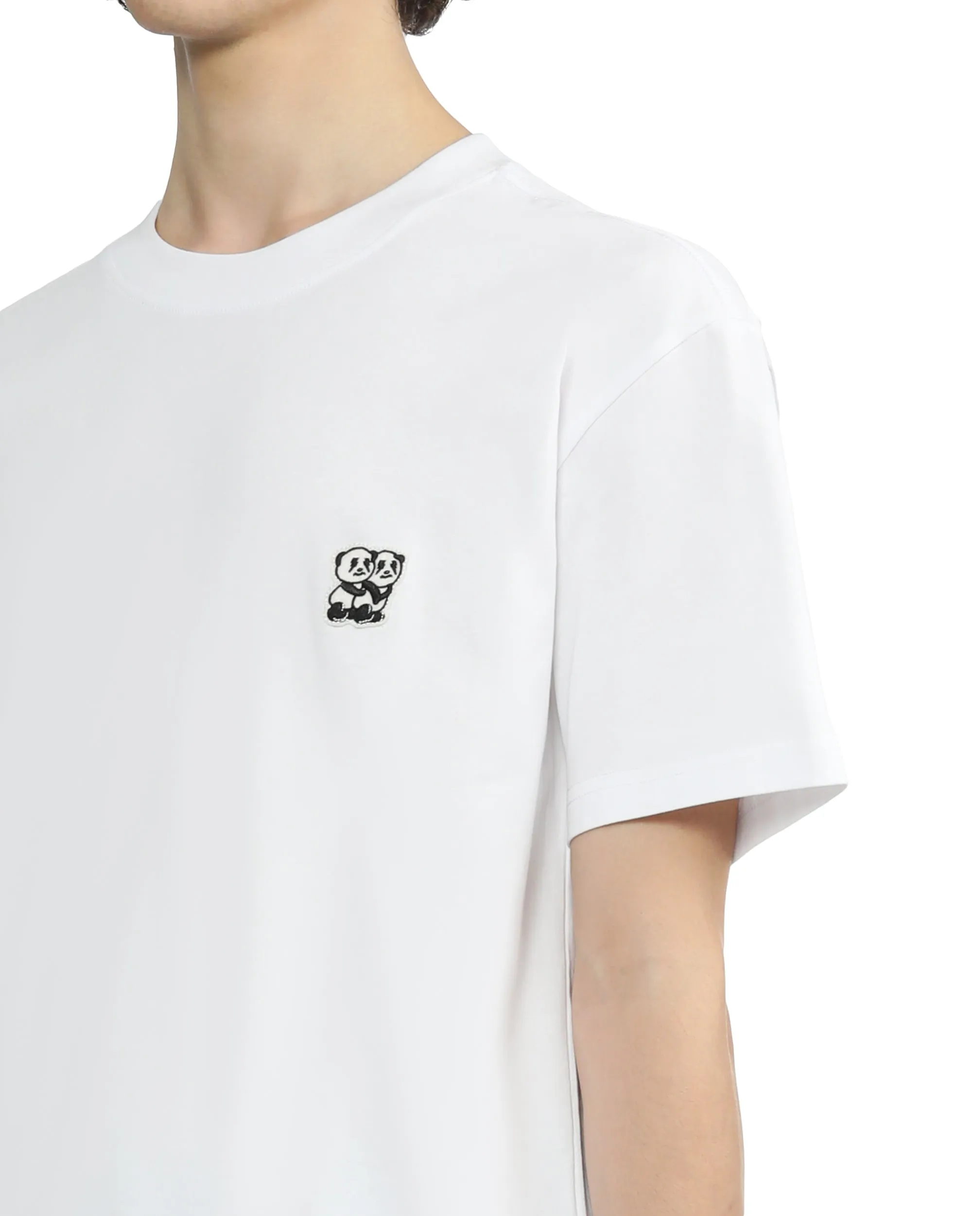 Crew Neck Patch T-shirt