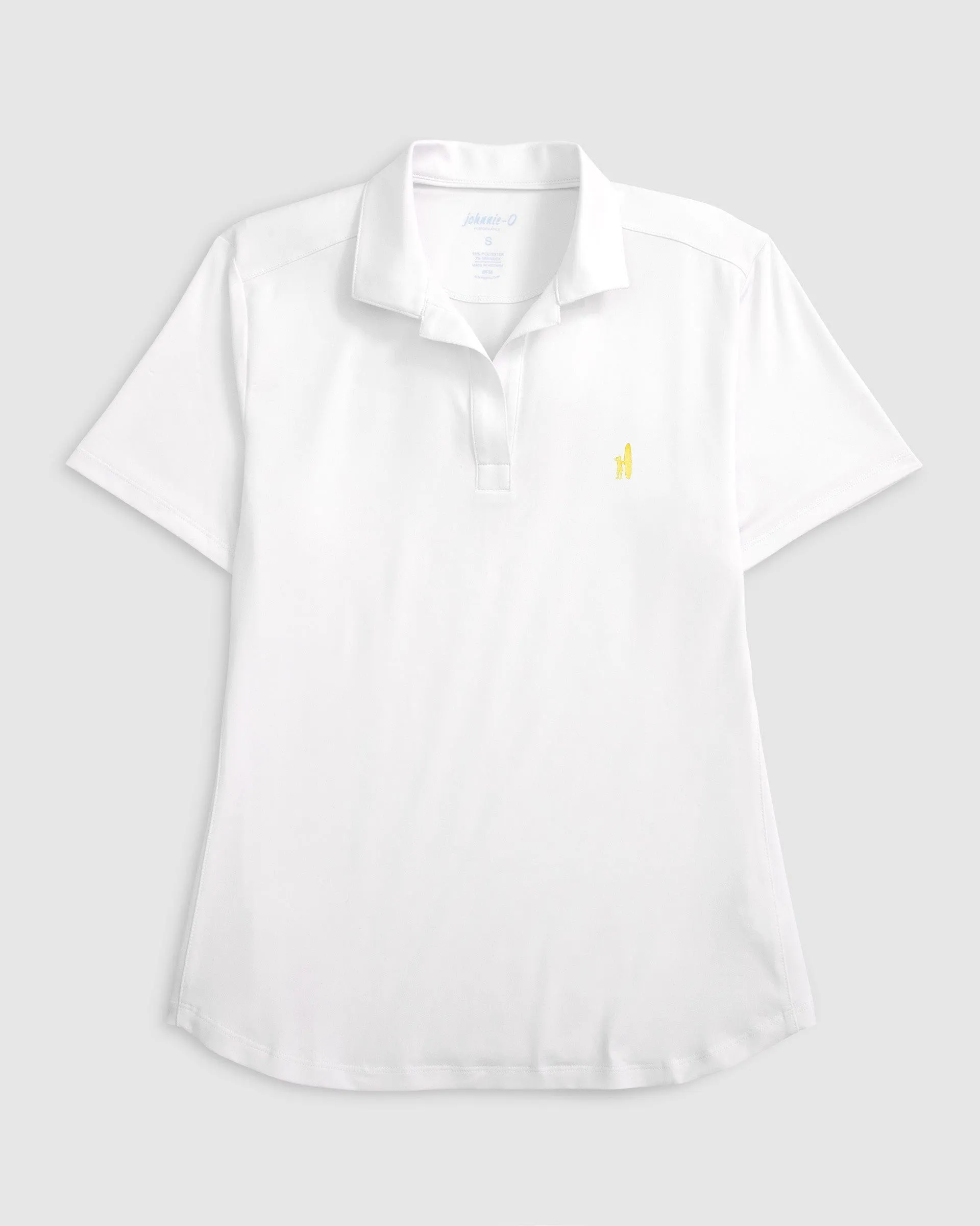 Custom Surfer Logo Sadie Performance Jersey Polo