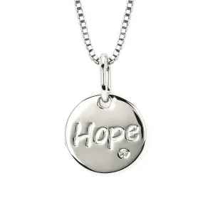 Diva Diamonds® Hope Disc Pendant