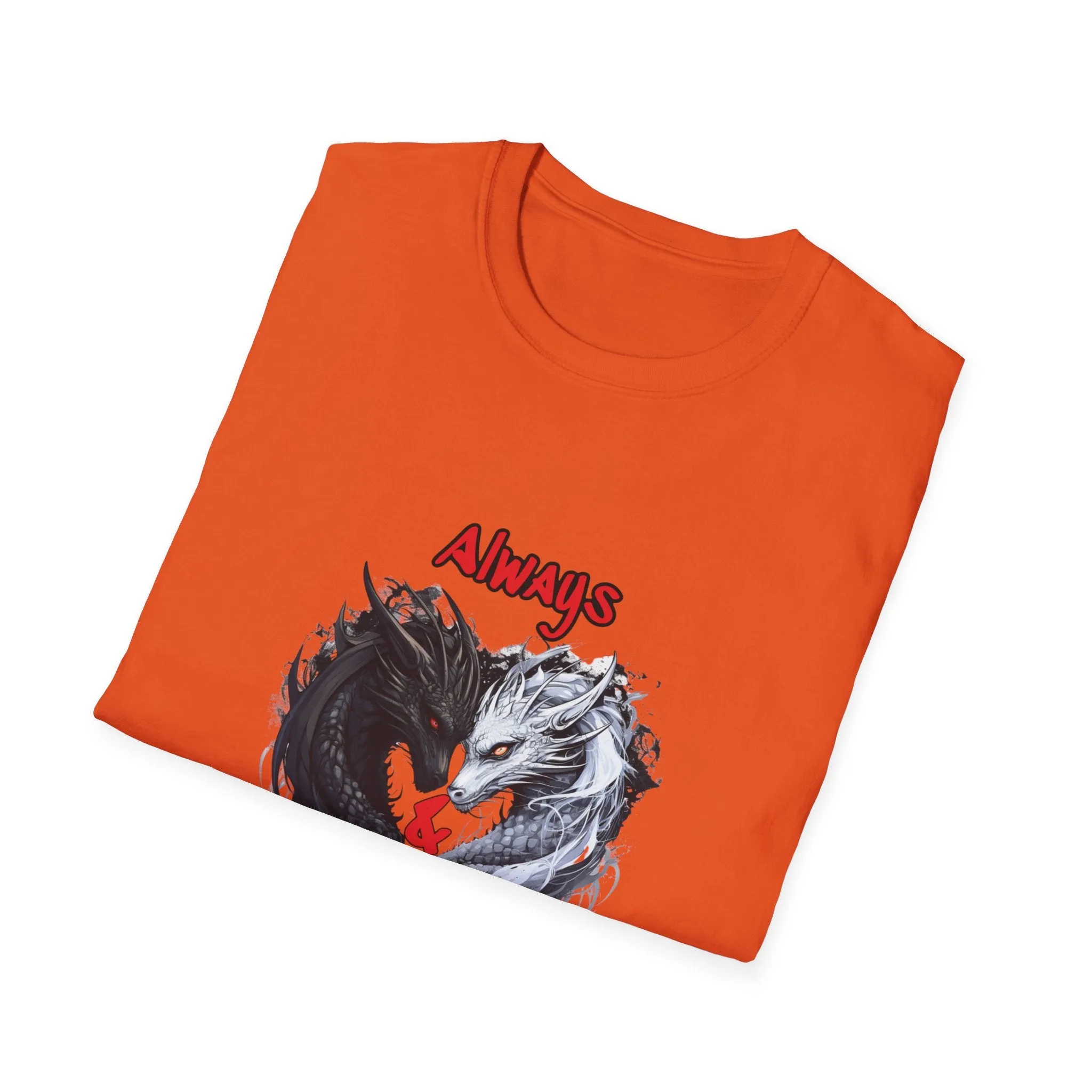 Dragon Couple Unisex Softstyle T-Shirt