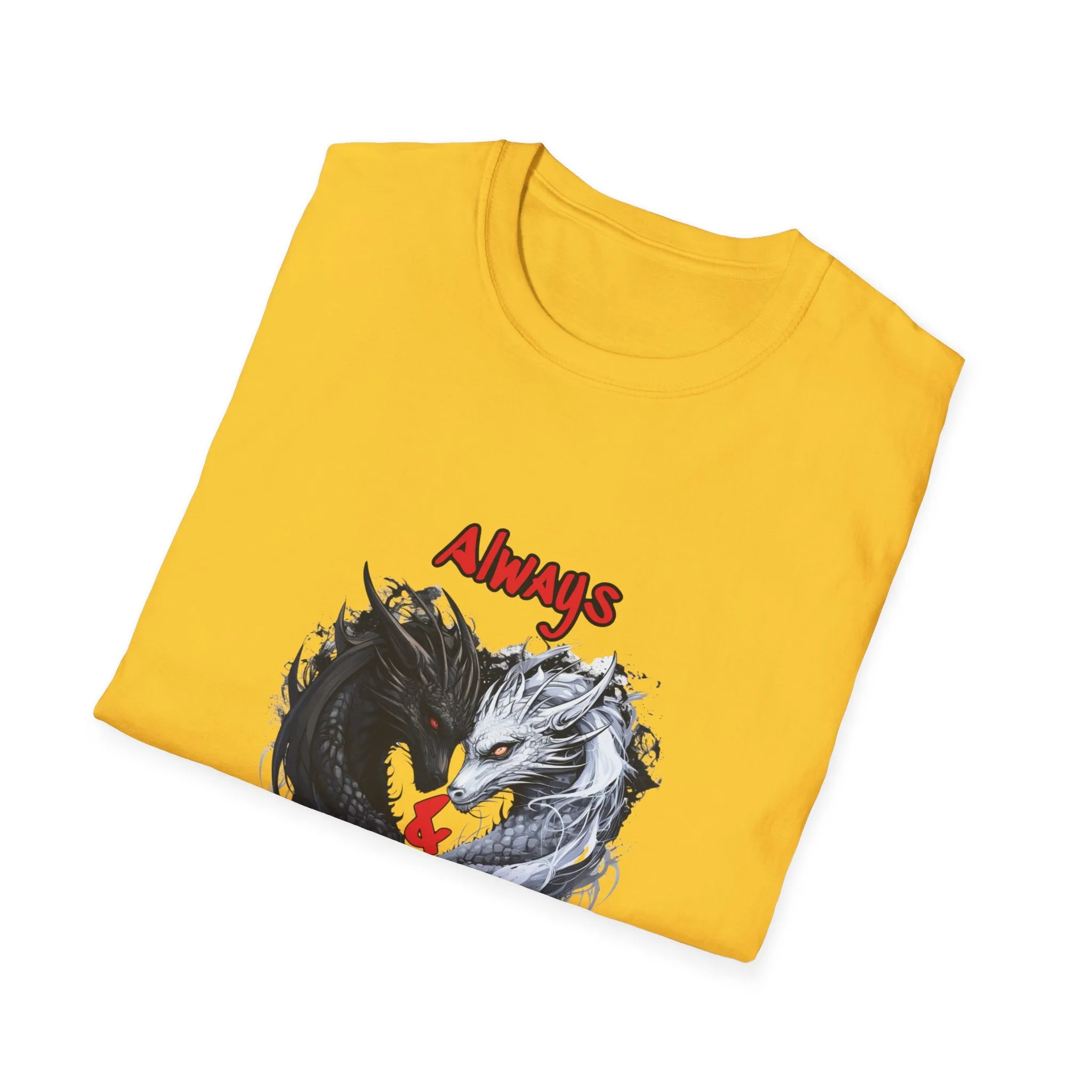 Dragon Couple Unisex Softstyle T-Shirt