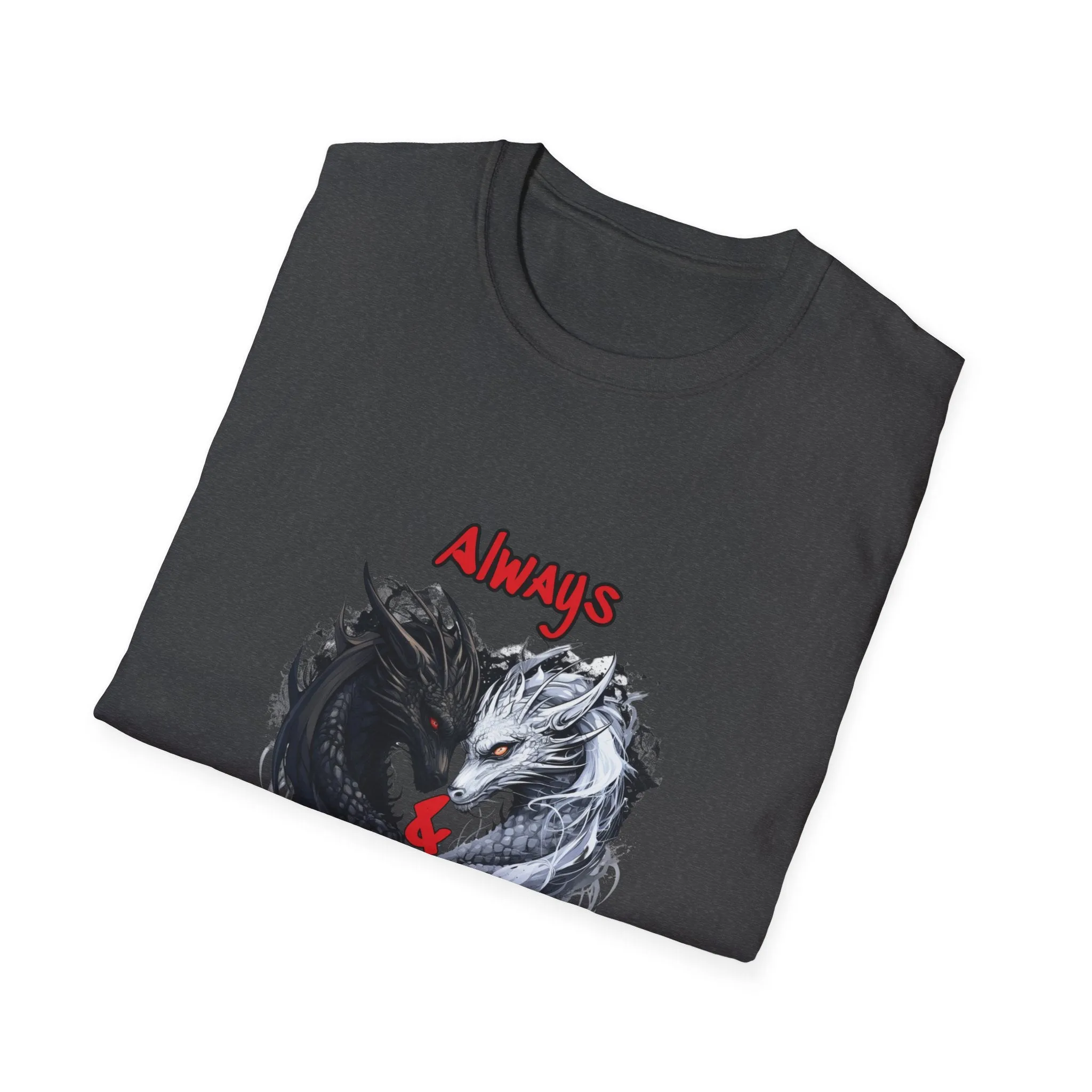 Dragon Couple Unisex Softstyle T-Shirt