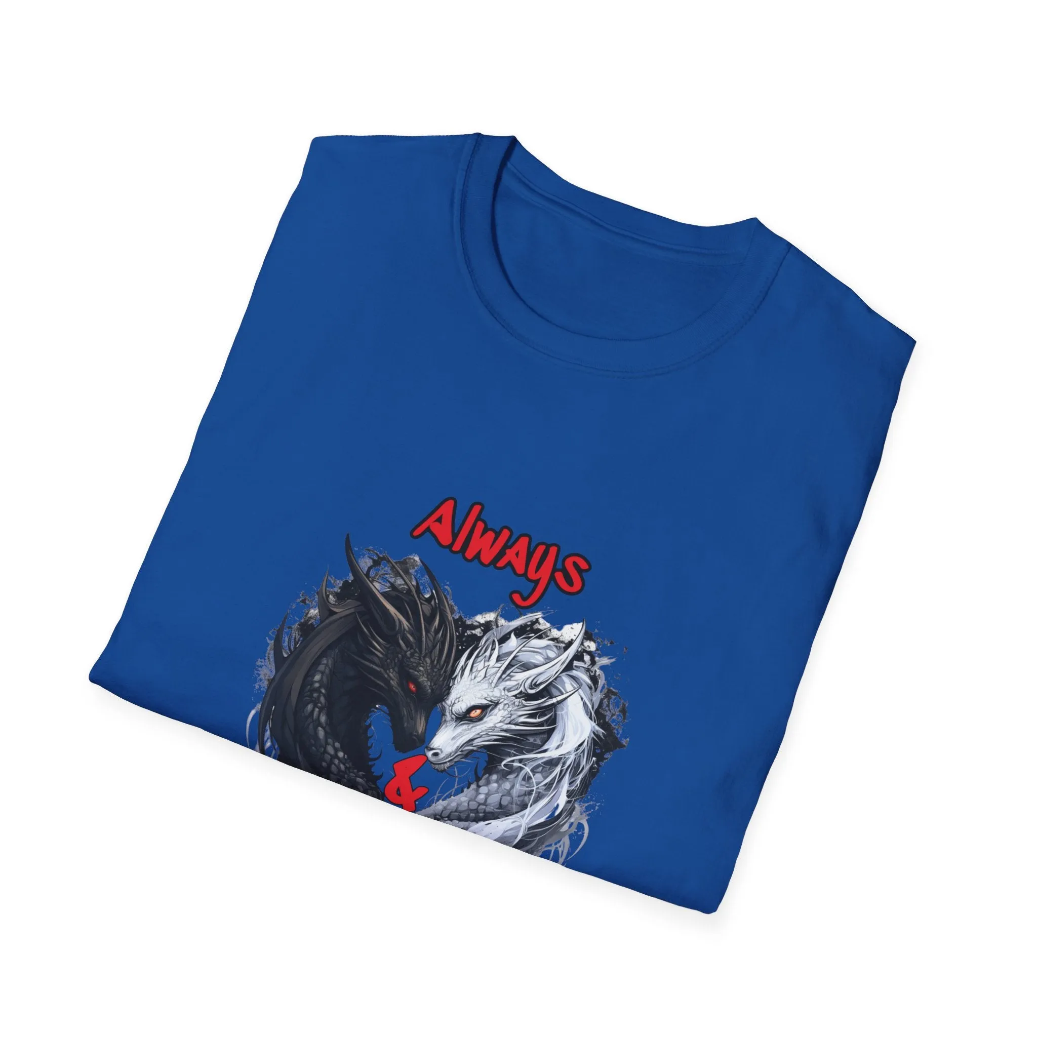 Dragon Couple Unisex Softstyle T-Shirt