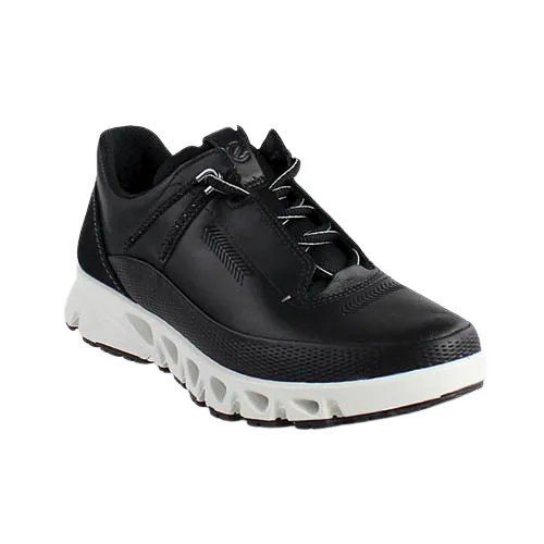 Ecco Ladies Omni-Vent Gore-Tex Trainers- 880123 - Black