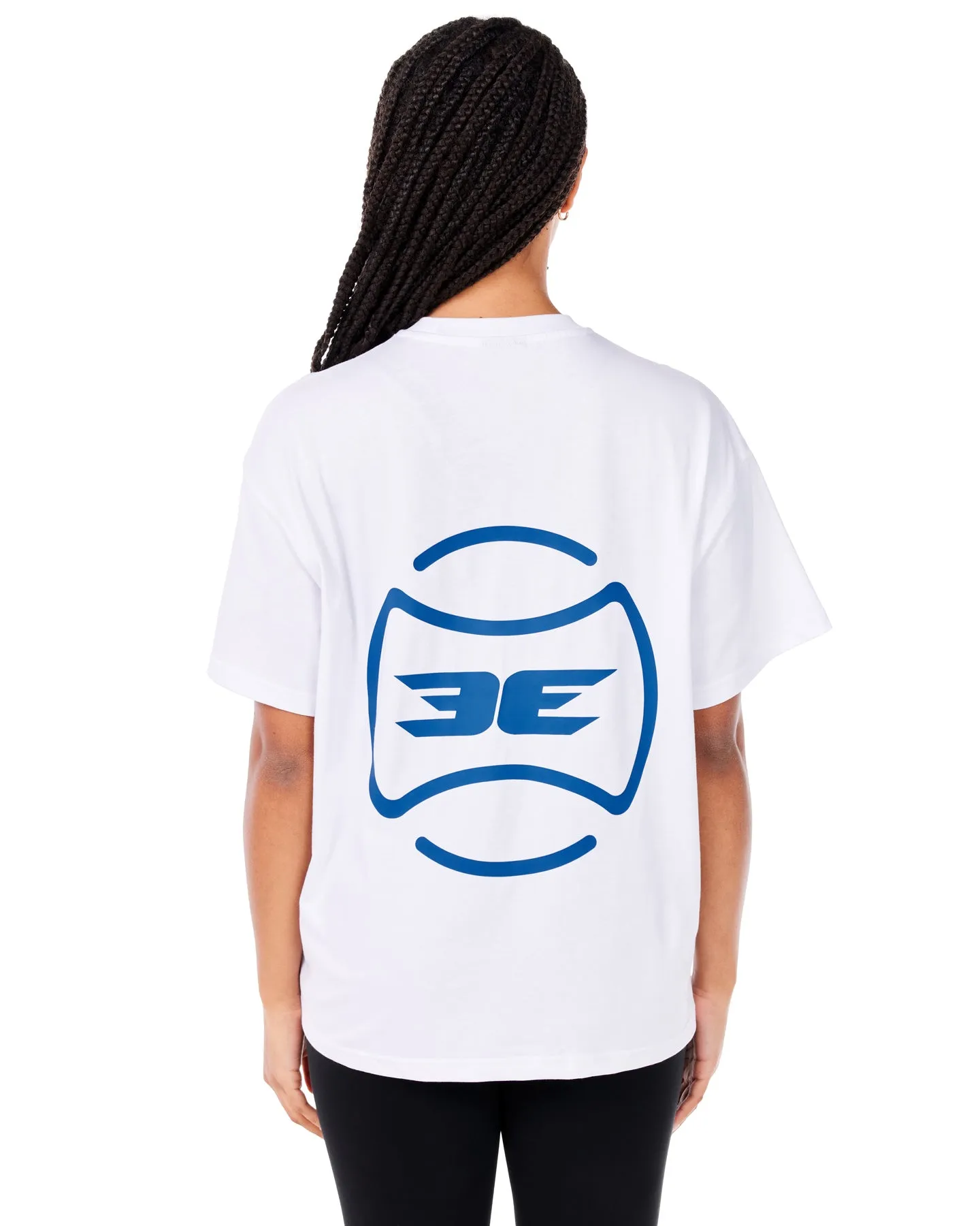 EE Tennis Women's Oversized Tee - White