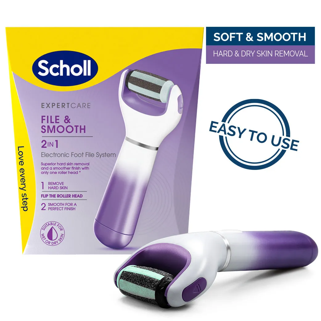 Expert Care 2-in-1 File & Smooth Foot File