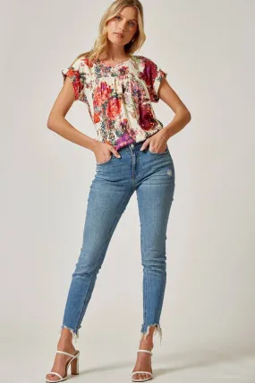 Floral Print Top