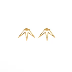 FLOWER SPIKE EARRINGS