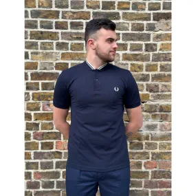 Fred Perry - M4526 Bomber Collar Navy - Polo