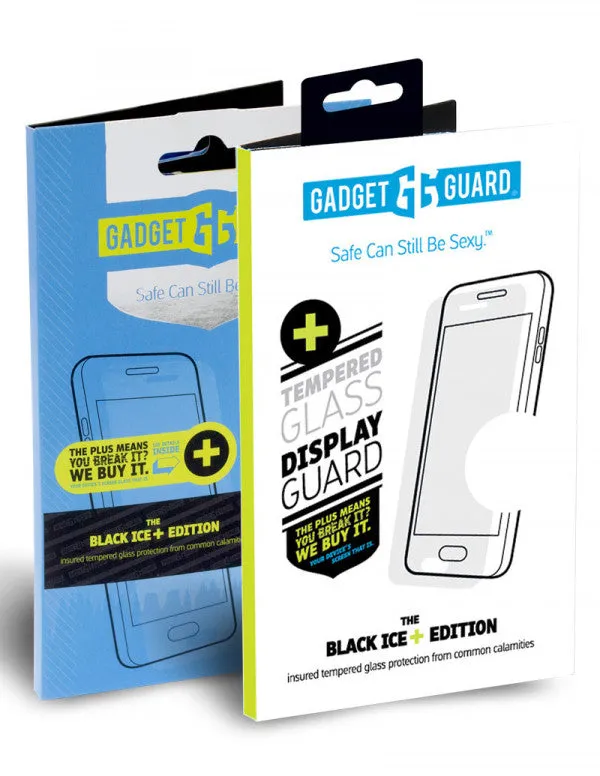 Gadget Guard - Black Ice   (Insured) Tempered Glass Screen Protector for iPhone 8 / 7