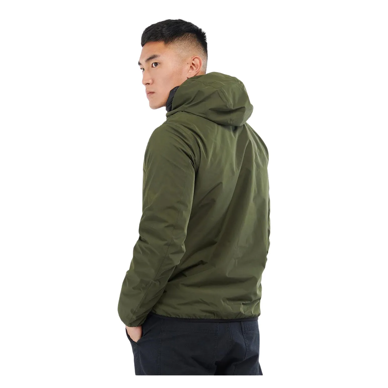 Giubbino Barbour International Kenetic Muzzo Verde