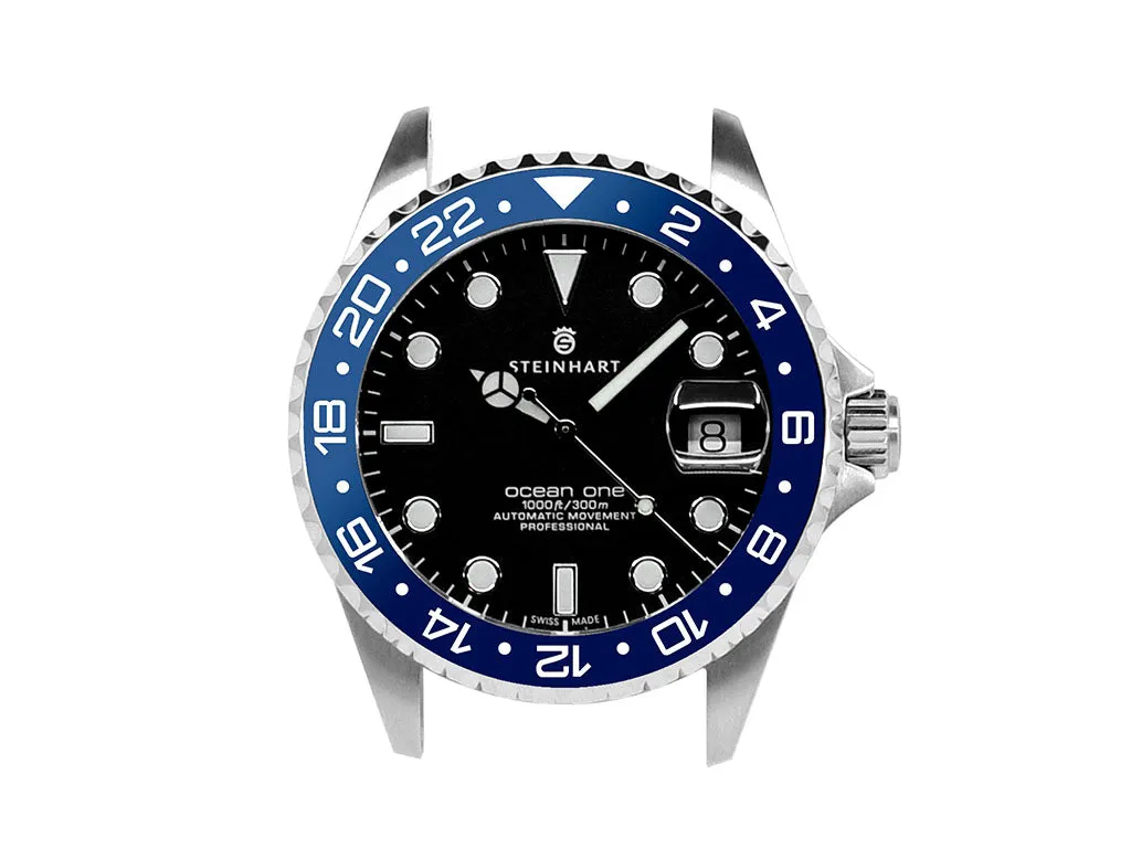 GMT Style Ceramic Bezel Insert Navy Blue