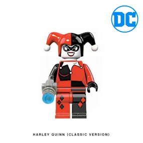 Harley Quinn (Classic Version) Custom Minifigure Keychain