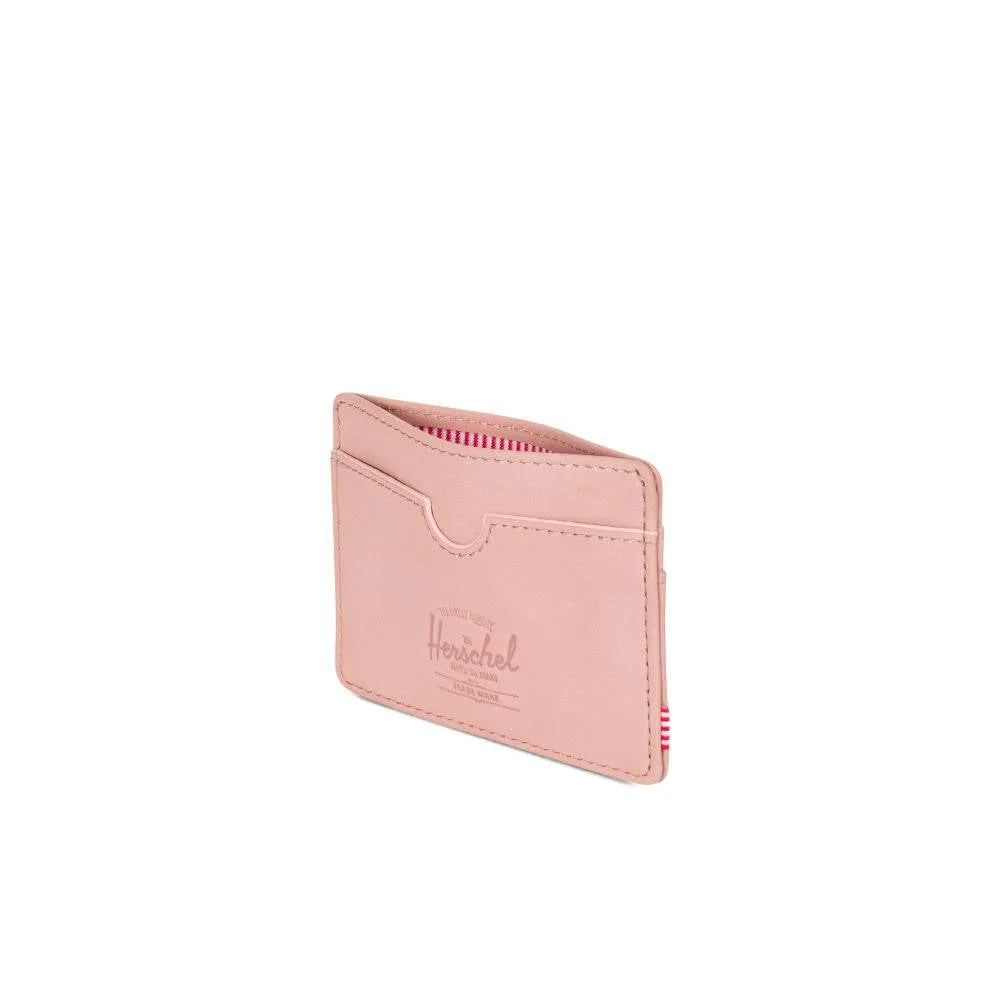 Herschel Beaded Collection Charlie Wallet - Ash Rose Nubuck Leather