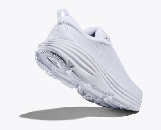 Hoka Women’s Bondi 8 white / white