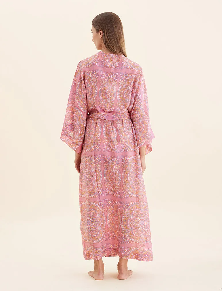 Ines Kimono Maxi Robe