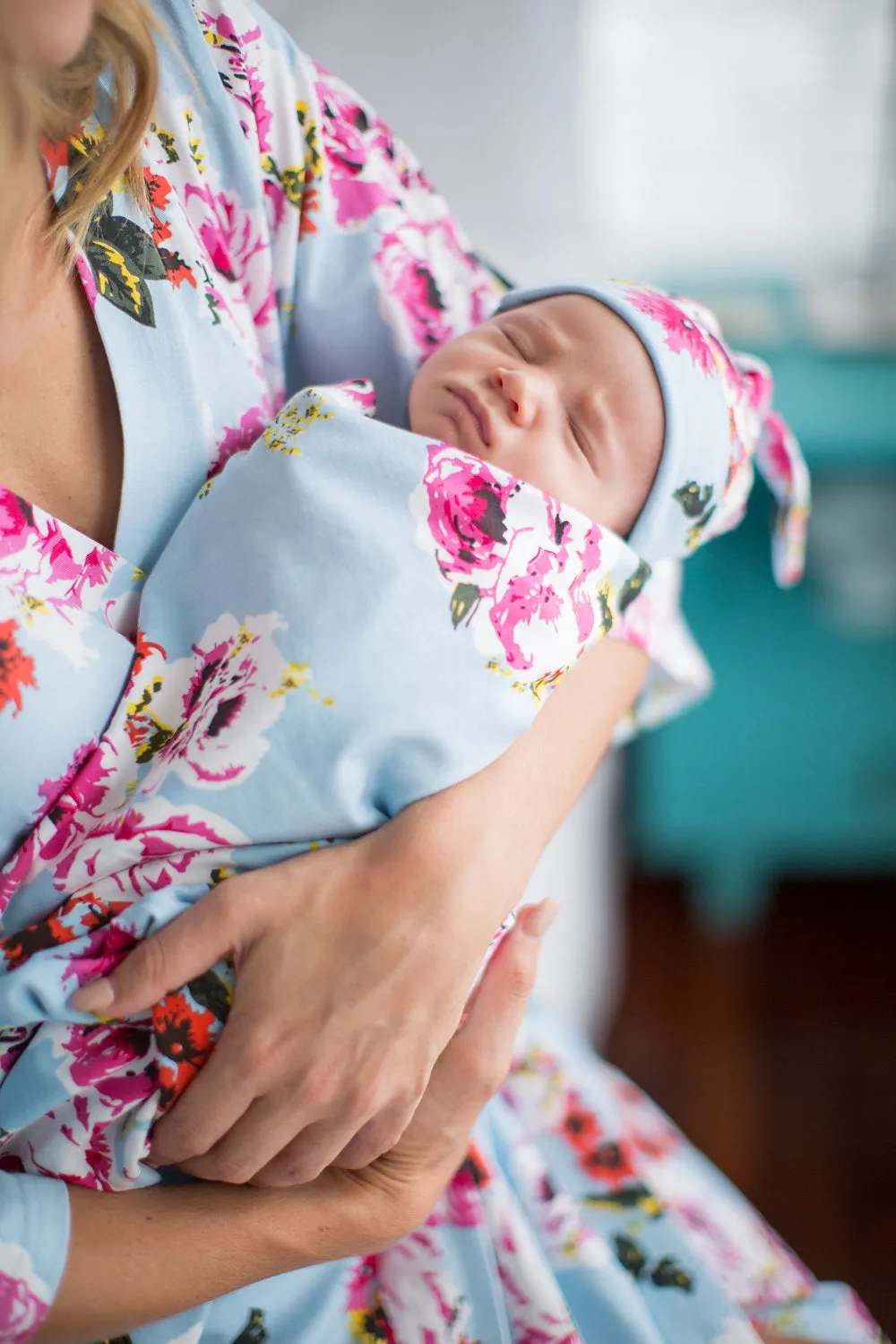 Isla Robe & Swaddle Blanket Set