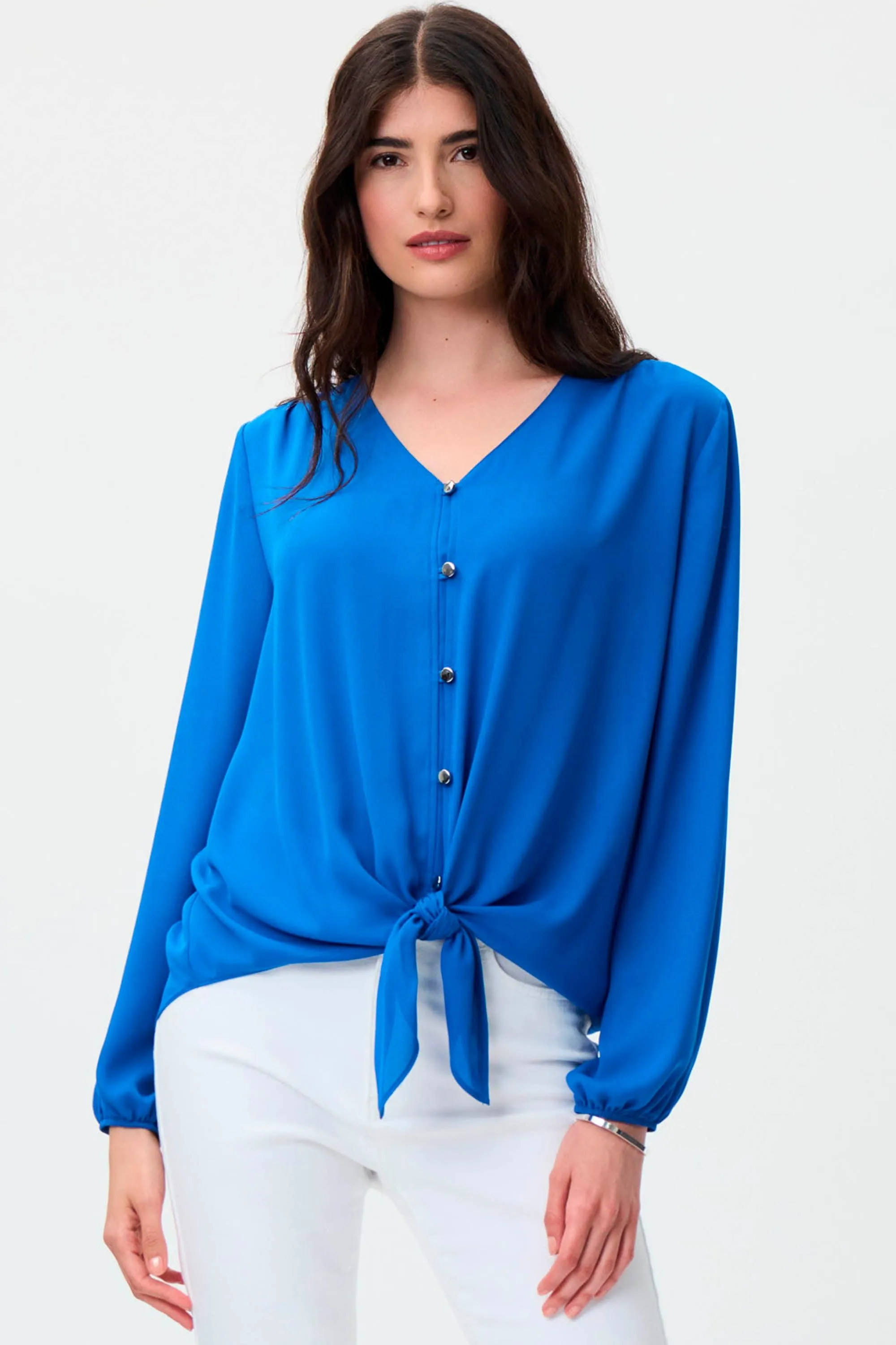 Joseph Ribkoff Blue Oasis Blouse Style 231144