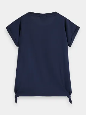 Kids - Short sleeved nautical t-shirt