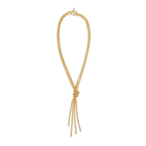 Knotted Necklace | Gold