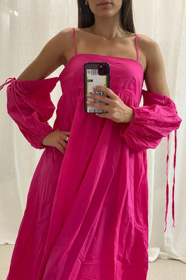 Kythnos Dress Fushia 337