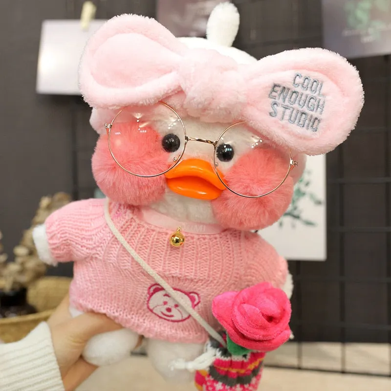 Lalafanfan Cafe Duck Plush Stuffed Toy