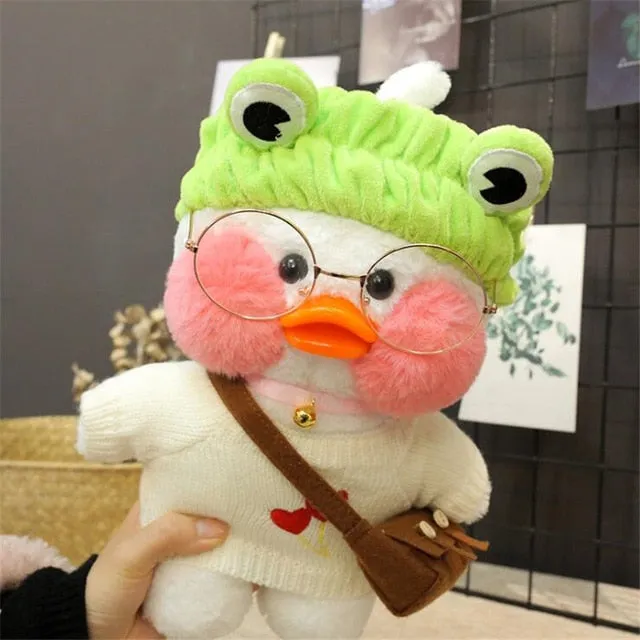 Lalafanfan Cafe Duck Plush Stuffed Toy