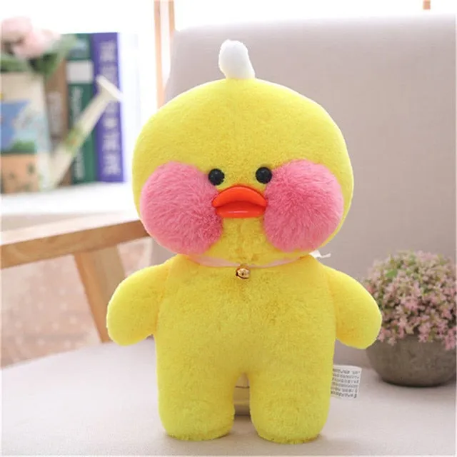 Lalafanfan Cafe Duck Plush Stuffed Toy