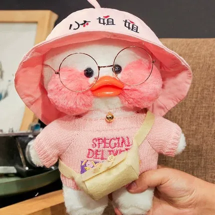 Lalafanfan Cafe Duck Plush Stuffed Toy