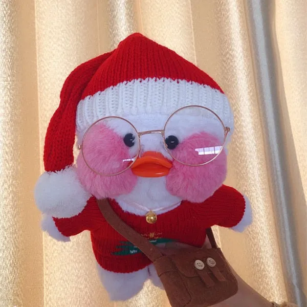 Lalafanfan Cafe Duck Plush Stuffed Toy