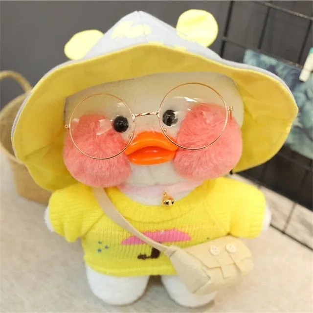 Lalafanfan Cafe Duck Plush Stuffed Toy