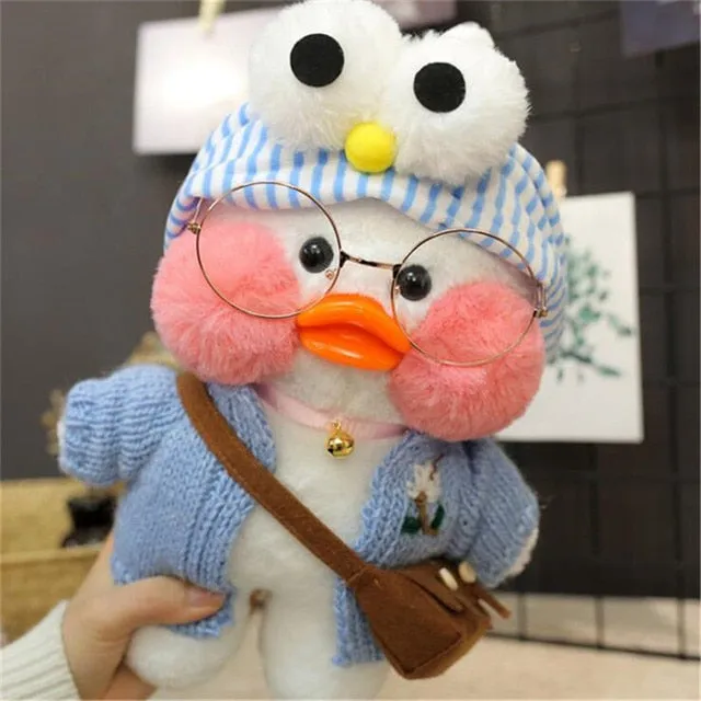 Lalafanfan Cafe Duck Plush Stuffed Toy