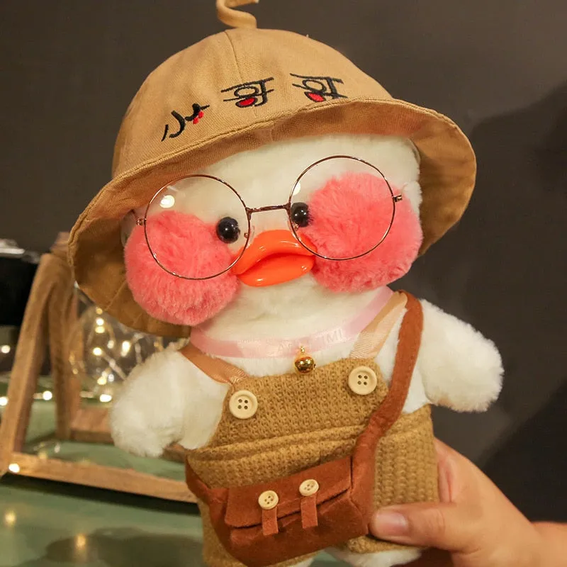 Lalafanfan Cafe Duck Plush Stuffed Toy