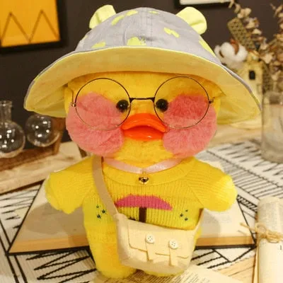 Lalafanfan Cafe Duck Plush Stuffed Toy