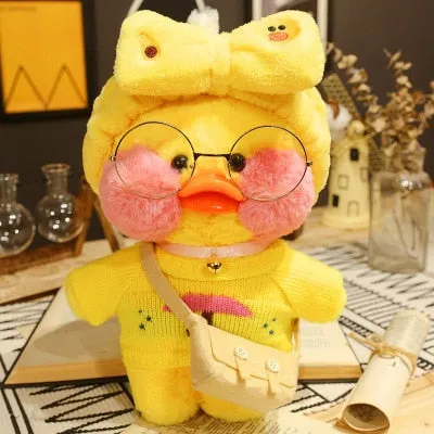 Lalafanfan Cafe Duck Plush Stuffed Toy