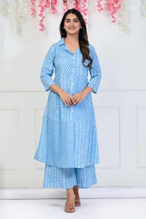 Latest Print Kurti Pant Set