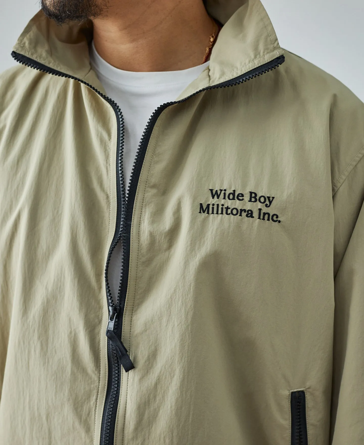 Lot 1013 Nylon Tracksuit Jacket - Khaki