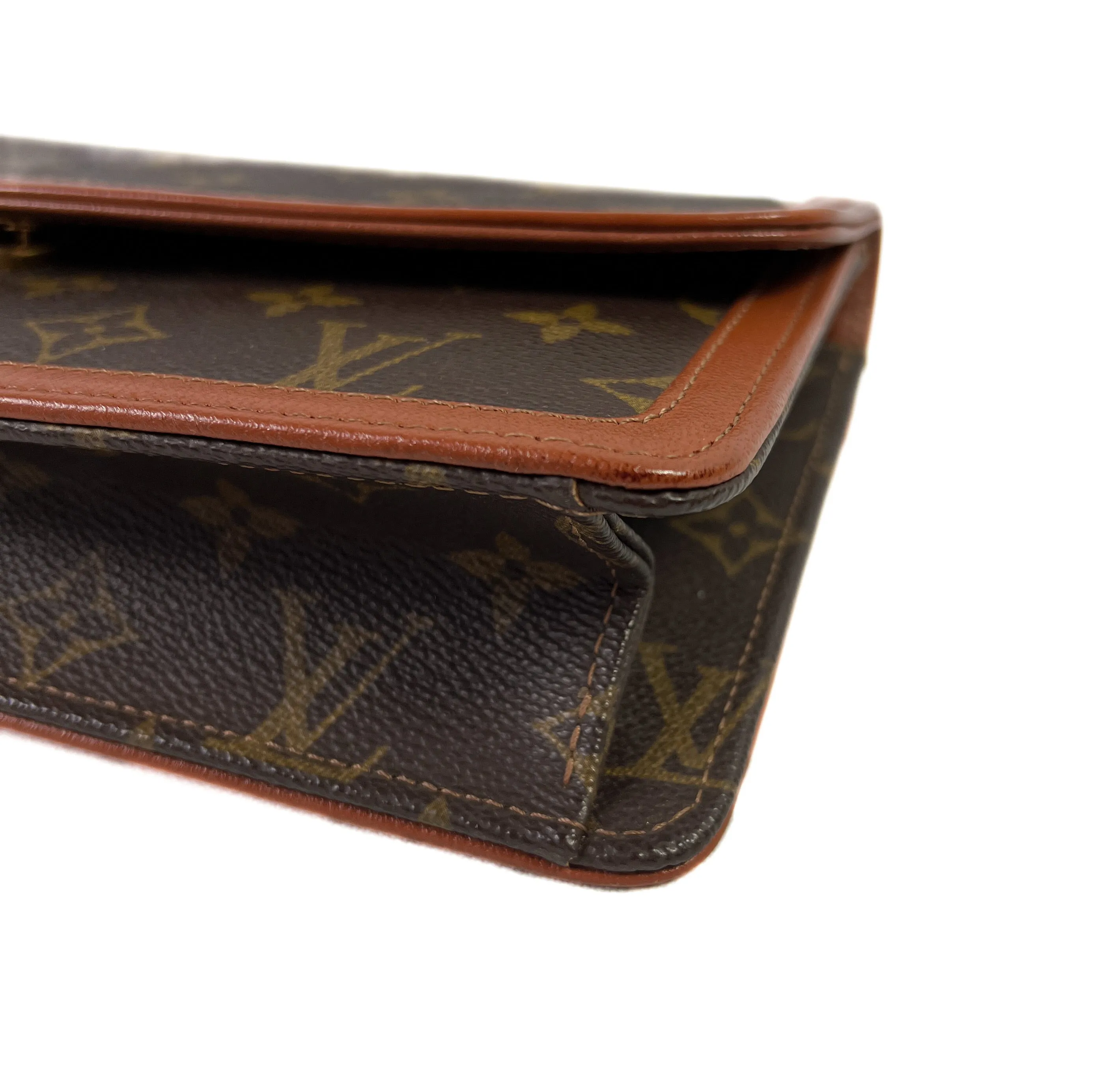 Louis Vuitton monogram pochette dame 29 clutch 1988