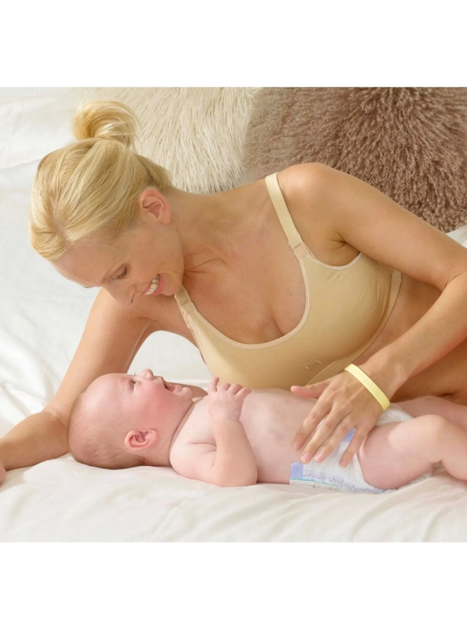 Louise Maternity & Nursing Bra - Pima Natural Cotton