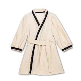 LUCINE - GIRLS DRESSING GOWN IN CREAM