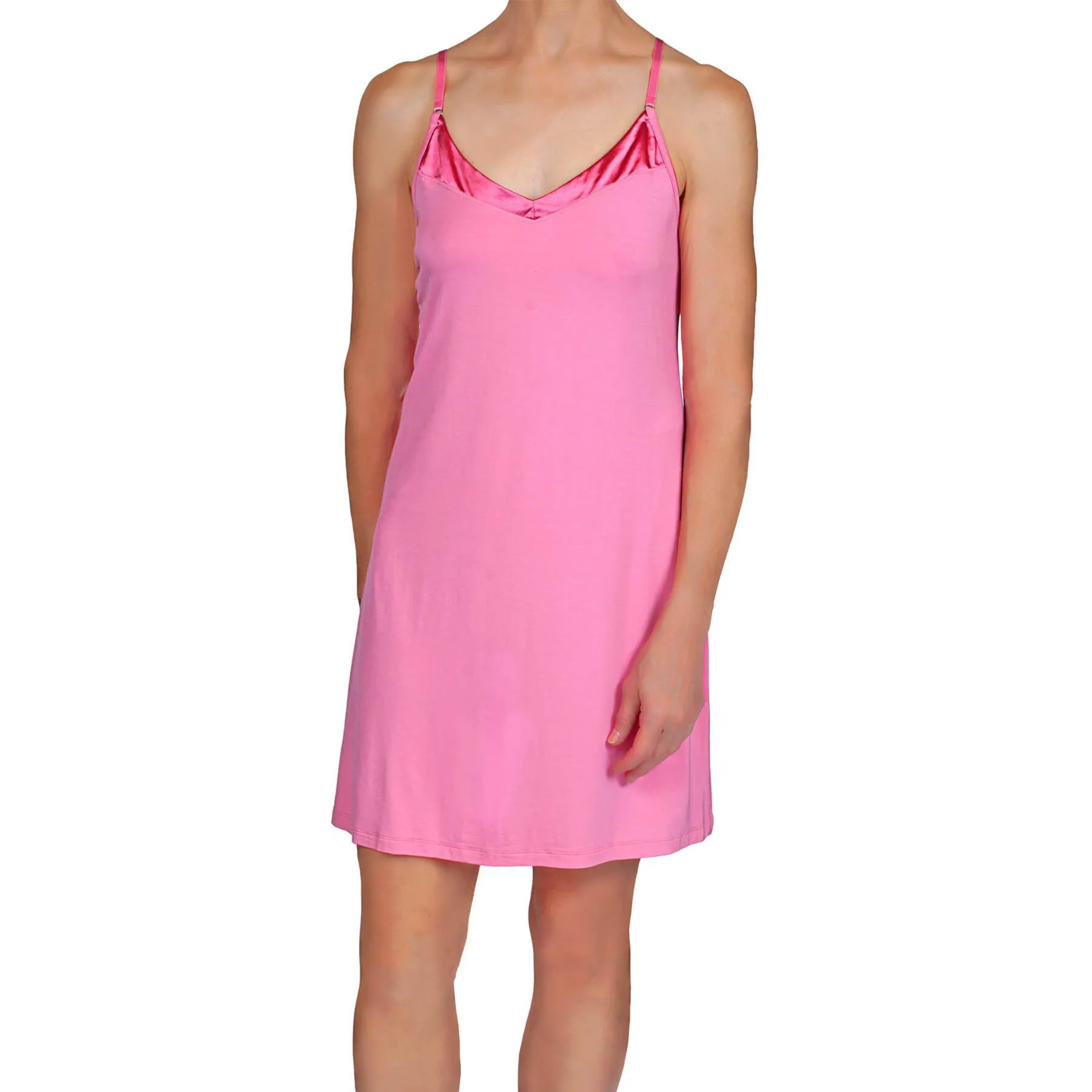 Madison Slip Chemise - Cameo Rose