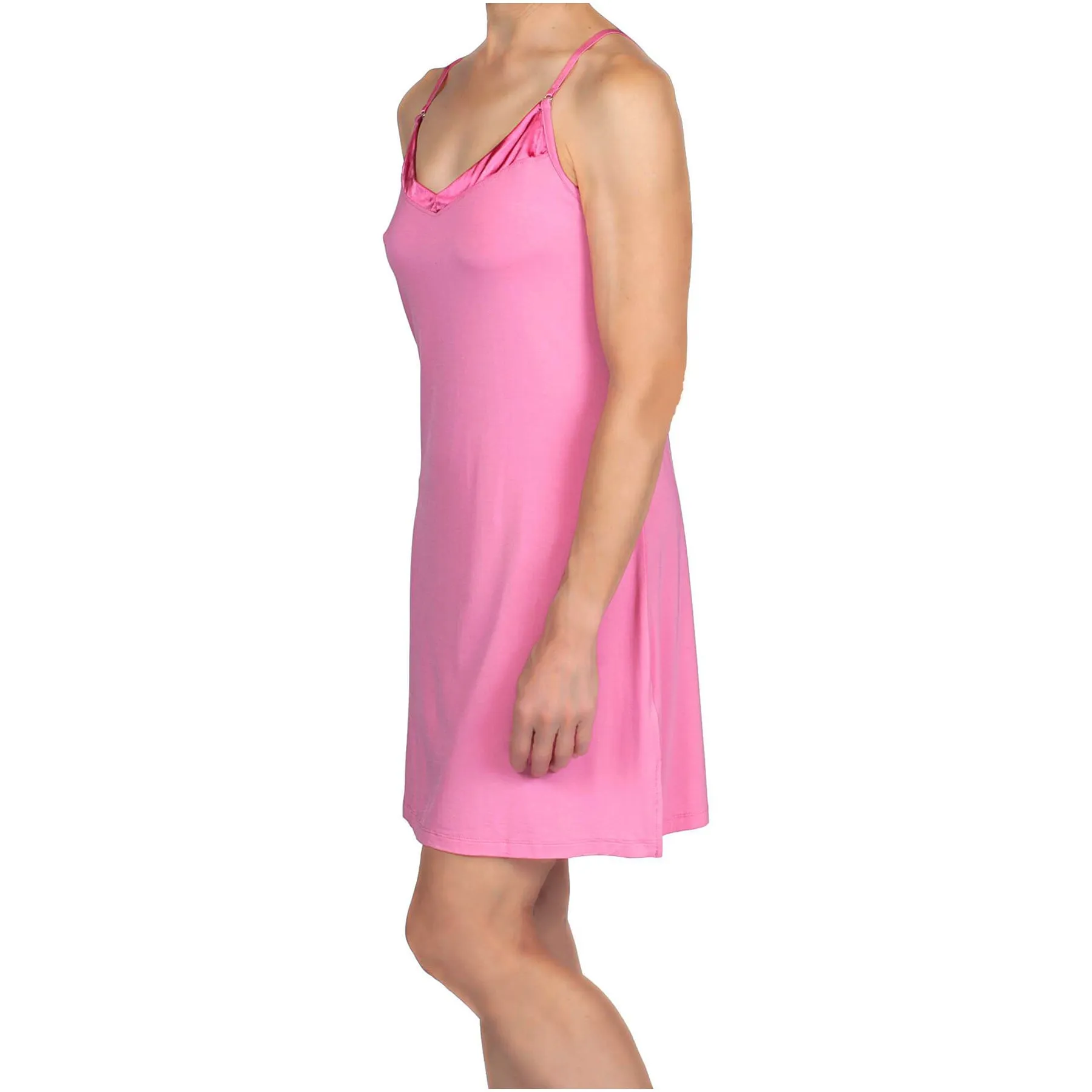 Madison Slip Chemise - Cameo Rose