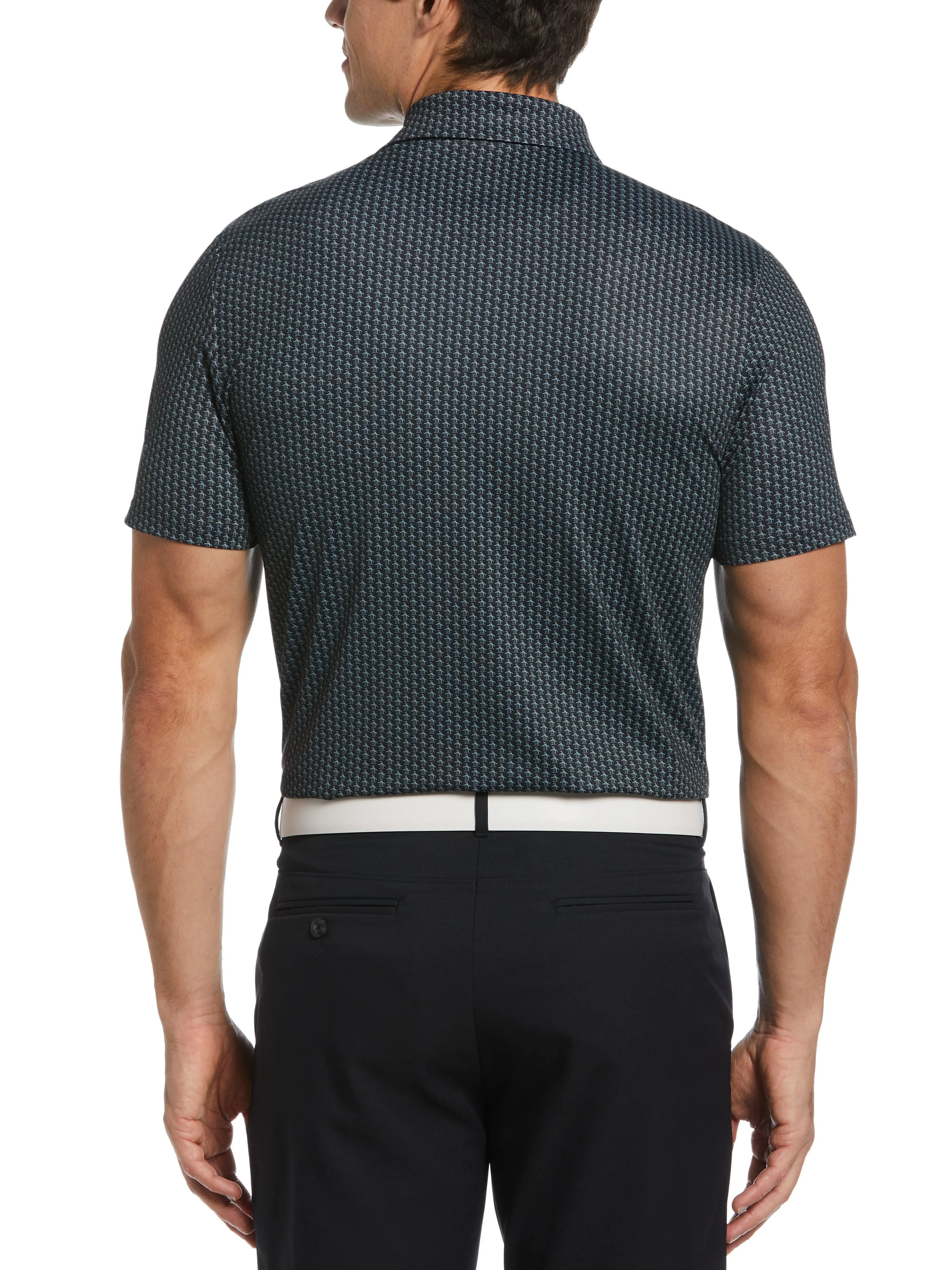 Men's All-Over Pete Print Golf Polo