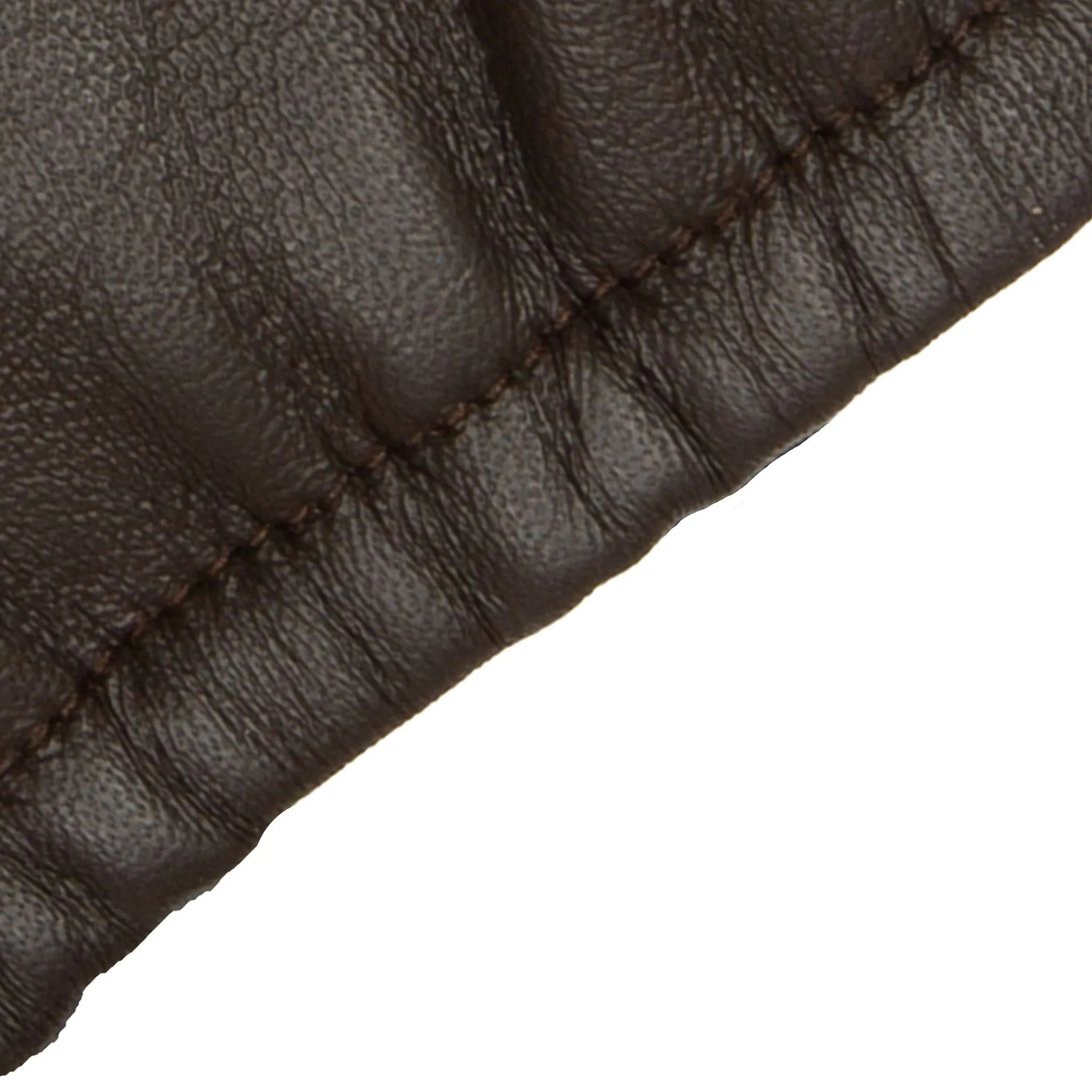 Men’s Heritage Touchscreen Cashmere-Lined Abraham Moon Herringbone Tweed and Leather Gloves