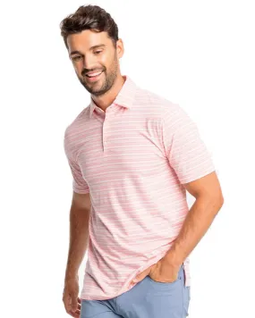 Mens Ryder Heather Bombay Stripe Polo